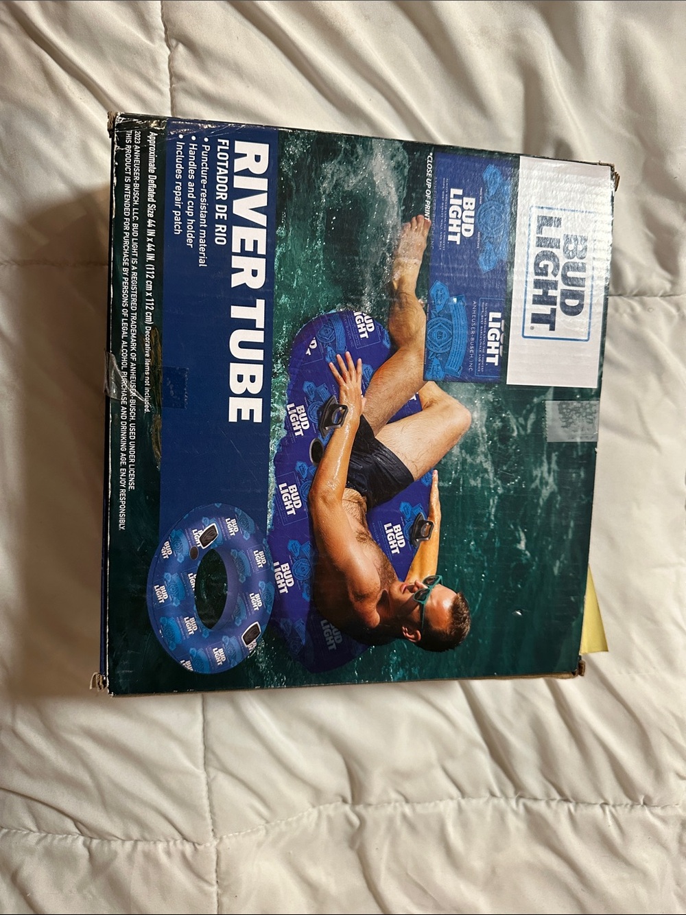 Bud Light Branded Blue River Tube #320
